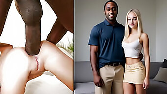 Fantastisk Interracial 3d-Video Av En Stor Svart Kuk Som Penetrerer En Vakker Kones Rumpe!