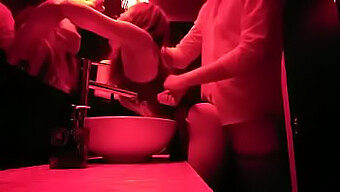 Men Engage In Gay Sex In A Club Restroom