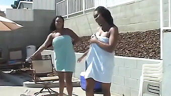 Vanity Cruz And Her Partner Engage In Outdoor Sex With Toys